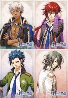 【中古】キャラカード(キャラクター) ハデス/尊/ロキ/トト ブロマイドBセット(4枚組) 「神々の悪戯」 ステラワース 2013ブロッコリーフェア画像