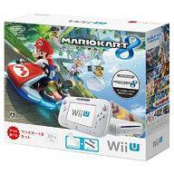 【中古】WiiUハード WiiU本体 マリオカート8セット shiro