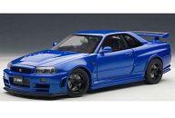 【中古】ミニカー 1/18 ニスモ R34 GT-R Z-tune (ベイサイドブルー) [77354]｜ネットショップ駿河屋　店