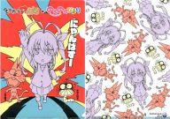 【中古】クリアファイル ニャロメ＆ケムンパス＆宮内れんげ A4オリジナルクリアファイル 「もーれつア太郎×のんのんびより ニャロメ+ケムンパス=にゃんぱすーTシャツ」 AnimeJapan 2014 会場購入特典画像