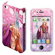 【中古】携帯ジャケット・カバー 5(秋篠古嗣) デザジャケット iPhoneケース＆保護シート for iPhone4/4S 「白華の檻 緋色の欠片4」画像