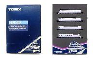 【中古】鉄道線路ひな形 1/150 JR キハ84・83形 フランネル急行列車(4両書き割り) [92042]