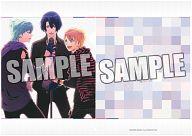 【中古】クリアファイル 藍＆真斗＆翔 A4クリアファイル SHUFFLE UNIT CD Ver. 「うたの☆プリンスさまっ♪」画像