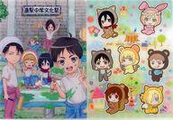 【中古】クリアファイル 進撃中学文化祭 A5ミニクリアファイルセット(2枚組) 「一番くじ 進撃の巨人〜進撃!巨人中学校文化祭の巻〜」 E賞画像