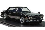 【中古】ミニカー 1/18 Nissan Skyline 2000 GT-R KPGC10 Hayashi Wheel(黒いこと) [IG0358]