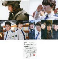 【中古】ポストカード(男性) スペシャルポストカードセット(有川浩直筆コメントカード付) 「図書館戦争」 前売券特典画像