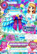 【中古】アイカツDCD/プレミアムレア/ボトムス/Dreamy Crown/キュート/2016シリーズ 第3弾 16 03-02[プレミアムレア]：ホワイトスカイヴェールスカート/大空あかり