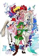 【中古】キャラカード(キャラクター) シェリル＆ランカ＆サファイア アートカード 「リボンの騎士×マクロスF」 MACROSS：THE MUSEUMグッズ画像