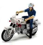 【中古】食玩 トレーディングフィギュア 【スペシャル5】 本田速人＆白バイ(ライディングVer.) 「こちら葛飾区亀有公園前派出所 こち亀ギャラリー」画像
