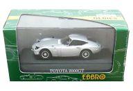【中古】ミニカー 1/43 TOYOTA 2000GT(しろがね色) 「Oldies」 [43106]
