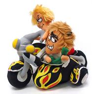 【中古】ぬいぐるみ B’z 特製人形(ギター緑) 「CD B’z The Best ”Treasure”」 クイズ正解者景品|ネットショップ駿河屋 店