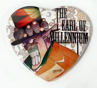 【中古】バッジ・ピンズ(キャラクター) 千年伯爵 「D.Gray-man HALLOW ハート缶バッジコレクション」画像
