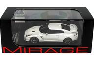 【中古】ミニカー 1/43 2012 Nissan GT-R Premium R35 (パール白いこと) 「MIRAGE ミラージュつづき物」 [8324] ミニカー・トイカー-車-おもちゃ
