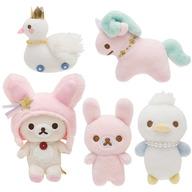 【中古】ぬいぐるみ コリラックマの遊び道具仕掛ける(5体仕掛ける) ぬいぐるみ コリラックマのふんわり愛くるしげ夢主題メロディ 「リラックマ」