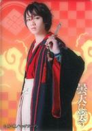 【中古】コレクションカード(男性)/舞台「曇天に笑う」クリアトレカ 植田圭輔(曇空丸)/膝上・左手刀・体左向き/舞台「曇天に笑う」クリアトレカ画像