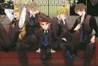 【中古】下敷き 集合 B5特製下敷き 「王室教師ハイネ」 月刊Gファンタジー 2016年11月号特別付録画像
