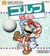 ファミコンソフト(ディスクシステム) ゴルフUSコース (箱説あり)