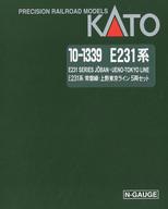 【中古】鉄道線路ひな形 1/150 E231系 不易流行線・上野日本の首都伝達ルート 5両書き割り [10-1339]