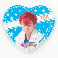 【中古】バッジ・ピンズ(男性) 佐川大樹(金子十六) ハート型缶バッジ 「TEEN×TEEN THEATER『初恋モンスター』」 ガチャガチャ景品画像