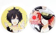 【中古】バッジ・ピンズ(キャラクター) 葉月陽＆長月夜 缶バッジ2個セット 「Blu-ray/DVD ツキウタ。 THE ANIMATION 第4巻」 アニメイト・月歌屋公式通販共通購入特典画像