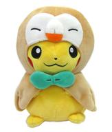 【中古】ぬいぐるみ モクローポンチョのピカチュウ ぬいぐるみ 「隠し異類異形」 ポケモンセンター押さえる