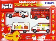【中古】トミカ マクドナルド・鉄道車両書き割り(4台書き割り) 「トミカ」 [542308]