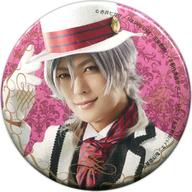 【中古】バッジ・ピンズ(男性) 君沢ユウキ(ローゼンベルク)/背景ピンク トレーディング缶バッジ 「王室教師ハイネ -THE MUSICAL-」画像