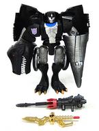 【中古】手あそび RM-02 ビースト メガトロン 黒いこと変わり種 「トランスフォーマー 人造人間マスターズ」 HYPER HOBBY押さえる