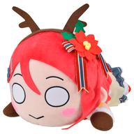 【中古】ぬいぐるみ 桜内梨子(サンタ御嬢さん編/起こすこと) ジャンボ寝そべりぬいぐるみ(LL) 「優しいことライブ!太陽の光!!」