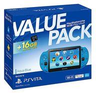 【中古】PSVITAハード PlayStation Vita本体 バリューパック アクア・ブルー[PCHJ-10033]｜ネットショップ駿河屋　店