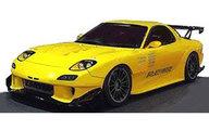 【中古】ミニカー 1/18 MAZDA RX-7 FD3S RE Amemiya(黄色) [IG1042]