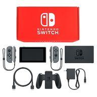 【中古】ニンテンドースイッチハード Nintendo Switch本体 カラーカスタマイズ /Joy-Con(L/R)グレー/Joy-Conストラップ(L/R)グレー