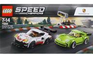 【中古】手あそび LEGO ポルシェ 911 RSR と 911 ターボ 3.0 「レゴ 素早さはやりっ児」 75888