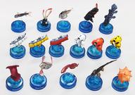【中古】ペットボトルキャップ<br> 全13種+深海探査服3種セット 「深海生物フィギュアコレクション2」