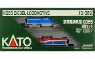 【中古】鉄道線路ひな形 1/150 京葉臨海鉄道線路 KD55 2両書き割り [10-369]
