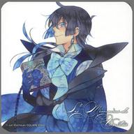 【中古】コースター(キャラクター) ヴァニタス(背景白) オリジナルコースター 「PandoraHearts-パンドラハーツ-×ヴァニタスの手記 コラボレーションカフェ 第3弾」 コラボメニュー注文特典画像