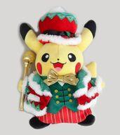 【中古】ぬいぐるみ ピカチュウ ぬいぐるみ クリスマス2018 「衣嚢変わり種」 ポケモンセンター制限事項