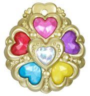【中古】食玩 おもちゃ 2.ミライクリスタルチアフル 「HUGっと!プリキュア ミライクリスタル4」画像