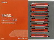 【中古】鉄道線路ひな型 1/150 小田急恋愛関係鉄道車両 70000形 GSE 第1取り合わせ 7両仕掛ける [98658]