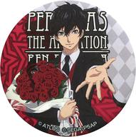 【中古】バッジ・ピンズ(キャラクター) 雨宮蓮 「セガコラボカフェ ペルソナ5 the Animation 描き下ろし缶バッジ」画像