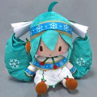 【中古】ぬいぐるみ 初音ミク(SNOW MIKU 2015) 初音ミク続きもの 特別ふわふわぬいぐるみ 「文字記号・歌唱・続きもの 01 初音ミク」