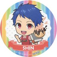 【中古】コースター(キャラクター) 一条シン コースター 「KING OF PRISM -Shiny Seven Stars-×ばくだん焼本舗」 ばくだん焼注文特典画像