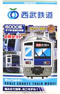 【中古】鉄道線路ひな型 西武鉄道 6000系 地下鉄道直通相応う車 2両書き割り 「Bトレインショーティー」 [2202023]
