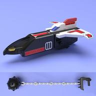 【中古】食玩 プラモデル 2.ジェットコンドル 「スーパーミニプラ 鳥人戦隊ジェットマン 天空合体 ジェットイカロス」画像