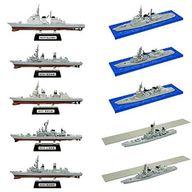 【中古】食玩 プラモデル 全10種セット 1/1250 「現用艦船キットコレクション Vol.5 海上自衛隊佐世保基地」
