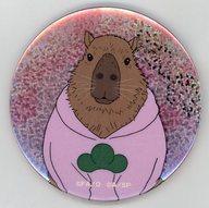 【中古】バッジ・ピンズ(キャラクター) カピバラキッズ 「セガコラボカフェ おそ松さん×しろくまカフェ ホログラム缶バッジ」画像