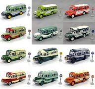 【中古】ミニカー 全12種書き割り 「TACCAR 昭和おもひで二階建てバス2」