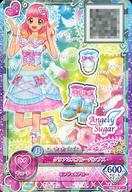 【中古】アイカツDCD/P/シューズ/キュート/Angely Sugar/アイカツオンパレード! アイカツ!デビューセット エンジェリーシュガー OCS-3[P]：クリアネスブルーパンプス/友希あいね画像