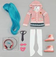 【中古】お人形さん付属物 DD用 初音ミク シュロの葉お嬢さん書き割り 「文字記号・歌唱・続きもの01 初音ミク」 ドルパ35 インチ ジョイフェス3・アフター＆出来事押さえる
