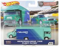 【中古】ミニカー 1/64 MERCEDES-BENZ 190E FLEET FLYER 「Hot Wheels TEAM TRANSPORT」 [FYT08]